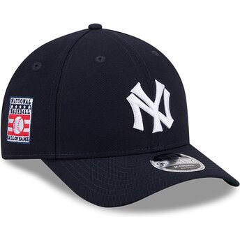 Lippikset kaareva laivastonsininen snapback 9FORTY M-Crown Hall Of Fame New York Yankees MLB New Era