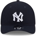 lippikset-kaareva-laivastonsininen-snapback-9forty-m-crown-hall-of-fame-new-york-yankees-mlb-new-era
