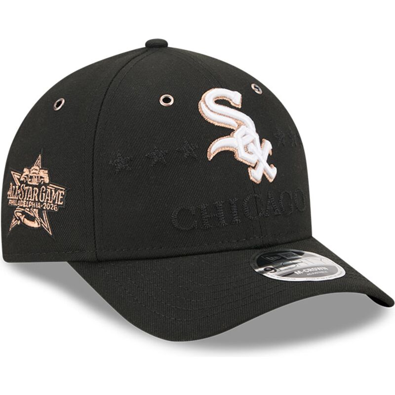 lippikset-kaareva-musta-snapback-9forty-m-crown-all-star-game-chicago-white-sox-mlb-new-era