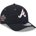 lippikset-kaareva-laivastonsininen-snapback-9forty-m-crown-all-star-game-atlanta-braves-mlb-new-era