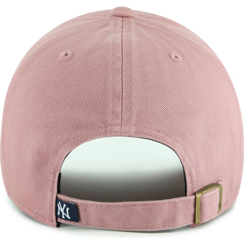 lippikset-kaareva-vaaleanpunainen-saadettava-nauha-lapsille-clean-up-icon-alt-strawberry-new-york-yankees-mlb-47-brand