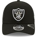 lippikset-kaareva-rekka-musta-snapback-9seventy-stretch-snap-team-las-vegas-raiders-nfl-new-era