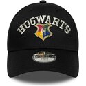 lippikset-kaareva-musta-snapback-lapsille-9forty-wordmark-hogwarts-harry-potter-new-era