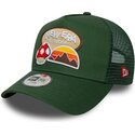 lippikset-kaareva-rekka-vihrea-snapback-lapsille-a-frame-outdoor-new-era