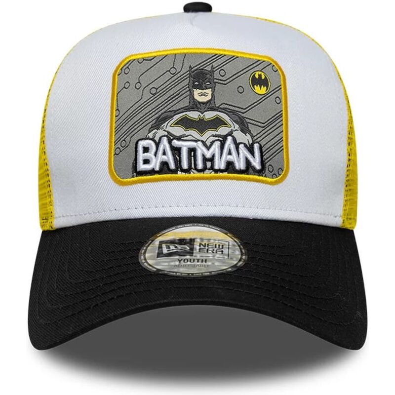 lippikset-kaareva-rekka-monivarinen-snapback-lapsille-a-frame-patch-batman-dc-comics-new-era
