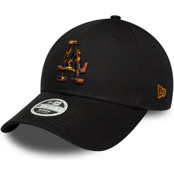 Lippikset kaareva musta säädettävä nauha 9FORTY Tort Infill Los Angeles Dodgers MLB New Era