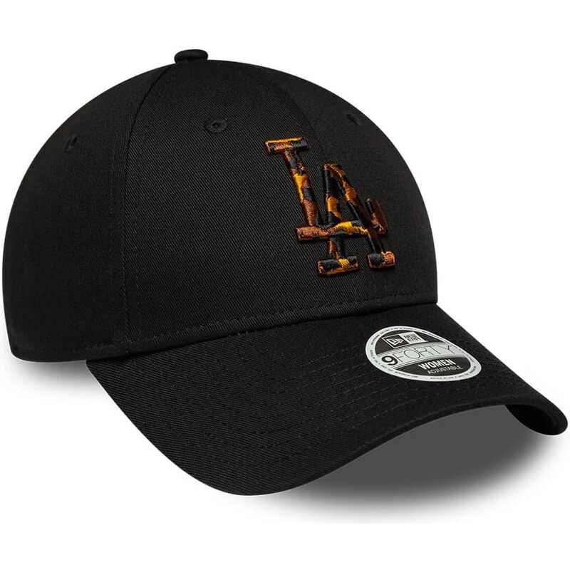 lippikset-kaareva-musta-saadettava-nauha-9forty-tort-infill-los-angeles-dodgers-mlb-new-era