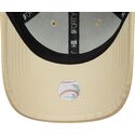 lippikset-kaareva-beige-saadettava-nauha-9forty-pu-pattern-new-york-yankees-mlb-new-era