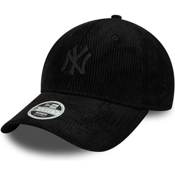 Lippikset kaareva musta säädettävä nauha 9FORTY Cord New York Yankees MLB New Era