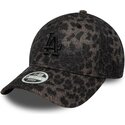 lippikset-kaareva-leopardi-saadettava-nauha-9forty-leopard-cosy-los-angeles-dodgers-mlb-new-era