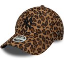 lippikset-kaareva-leopardi-saadettava-nauha-9forty-leopard-cord-new-york-yankees-mlb-new-era