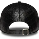 lippikset-kaareva-musta-saadettava-nauha-9forty-pu-pattern-new-york-yankees-mlb-new-era