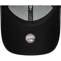 lippikset-kaareva-musta-saadettava-nauha-9forty-pu-pattern-new-york-yankees-mlb-new-era