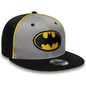 lippikset-littea-harmaa-snapback-lapsille-9fifty-piping-batman-dc-comics-new-era