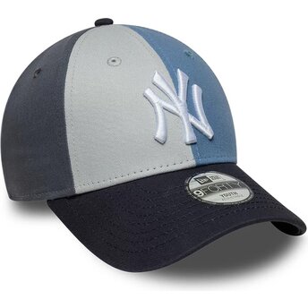 Lippikset kaareva monivärinen säädettävä nauha lapsille 9FORTY Colourblock New York Yankees MLB New Era
