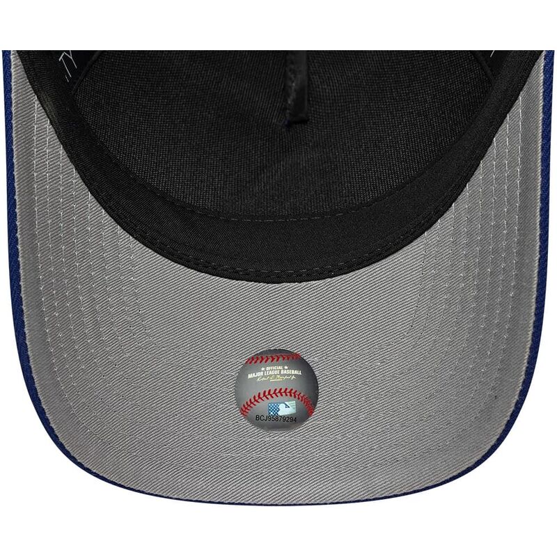 lippikset-kaareva-sininen-snapback-9forty-m-crown-a-frame-emblem-los-angeles-dodgers-mlb-new-era