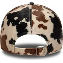 lippikset-kaareva-ruskea-saadettava-nauha-9twenty-animal-print-new-york-yankees-mlb-new-era