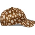lippikset-kaareva-ruskea-saadettava-nauha-9twenty-animal-print-los-angeles-dodgers-mlb-new-era