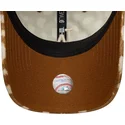 lippikset-kaareva-ruskea-saadettava-nauha-9twenty-animal-print-los-angeles-dodgers-mlb-new-era