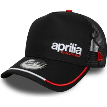 Lippikset kaareva rekka musta snapback E Frame Flawless Aprilia Piaggio New Era