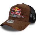 lippikset-kaareva-rekka-ruskea-snapback-a-frame-distressed-cord-red-bull-racing-formula-1-new-era