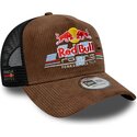 lippikset-kaareva-rekka-ruskea-snapback-a-frame-distressed-cord-red-bull-racing-formula-1-new-era