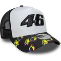 lippikset-kaareva-rekka-musta-snapback-e-frame-print-visor-valentino-rossi-vr46-motogp-new-era