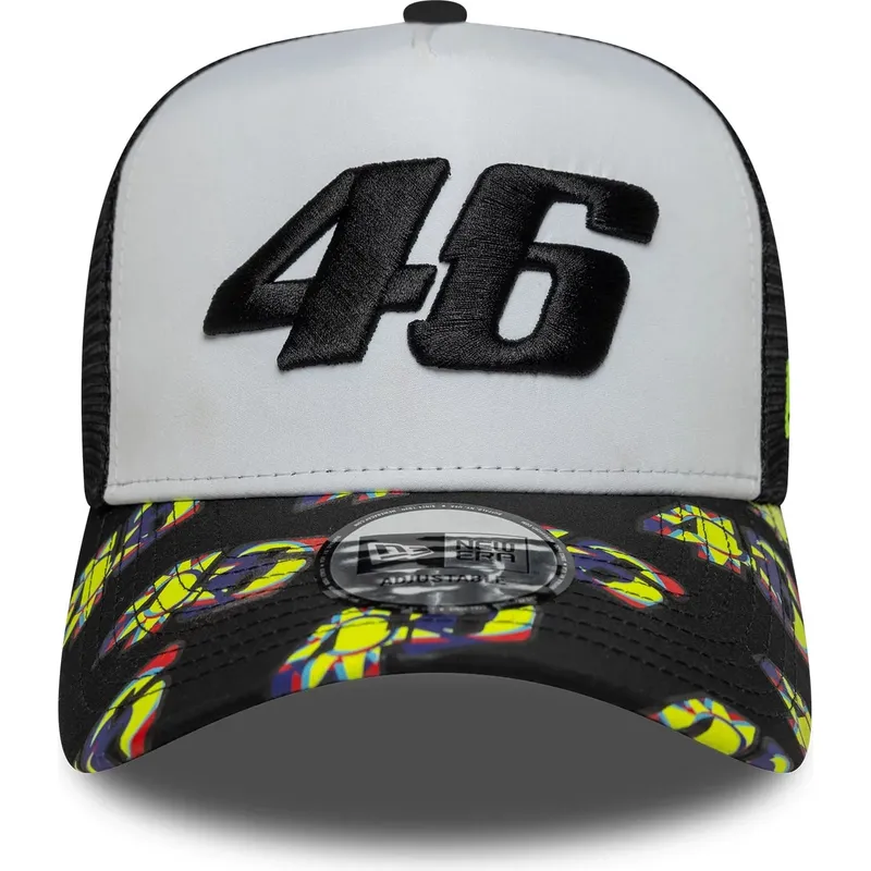 lippikset-kaareva-rekka-musta-snapback-e-frame-print-visor-valentino-rossi-vr46-motogp-new-era