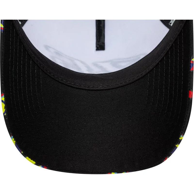 lippikset-kaareva-rekka-musta-snapback-e-frame-print-visor-valentino-rossi-vr46-motogp-new-era