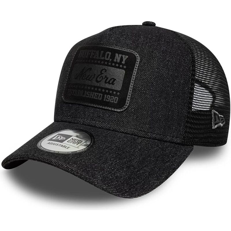 lippikset-kaareva-rekka-musta-snapback-a-frame-patch-denim-new-era