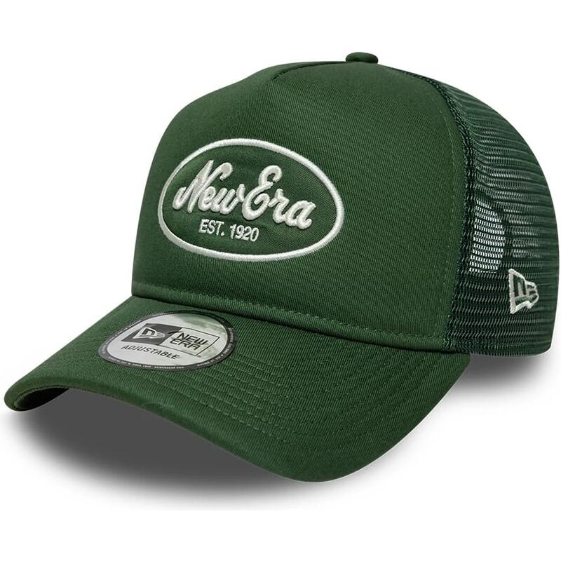 lippikset-kaareva-rekka-vihrea-snapback-a-frame-oval-patch-foam-new-era