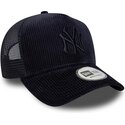 lippikset-kaareva-rekka-laivastonsininen-snapback-a-frame-tonal-cord-new-york-yankees-mlb-new-era