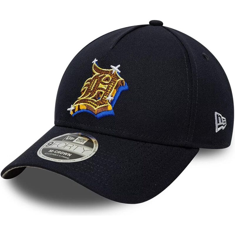 lippikset-kaareva-laivastonsininen-snapback-9forty-m-crown-a-frame-emblem-detroit-tigers-mlb-new-era