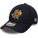 lippikset-kaareva-laivastonsininen-snapback-9forty-m-crown-a-frame-emblem-new-york-yankees-mlb-new-era
