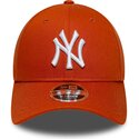 lippikset-kaareva-oranssi-snapback-9forty-m-crown-new-york-yankees-mlb-new-era