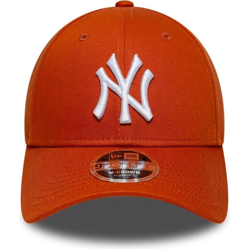 lippikset-kaareva-oranssi-snapback-9forty-m-crown-new-york-yankees-mlb-new-era