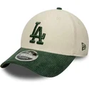 lippikset-kaareva-beige-snapback-9forty-m-crown-cord-los-angeles-dodgers-mlb-new-era