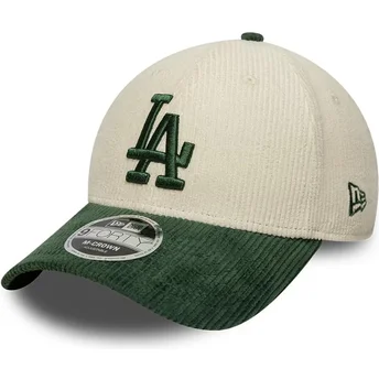 Lippikset kaareva beige snapback 9FORTY M-Crown Cord Los Angeles Dodgers MLB New Era