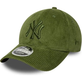 Lippikset kaareva vihreä säädettävä nauha 9FORTY M-Crown Cord New York Yankees MLB New Era