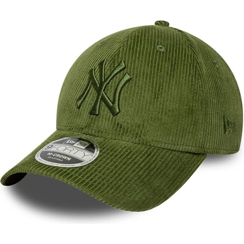 lippikset-kaareva-vihrea-saadettava-nauha-9forty-m-crown-cord-new-york-yankees-mlb-new-era