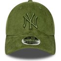 lippikset-kaareva-vihrea-saadettava-nauha-9forty-m-crown-cord-new-york-yankees-mlb-new-era