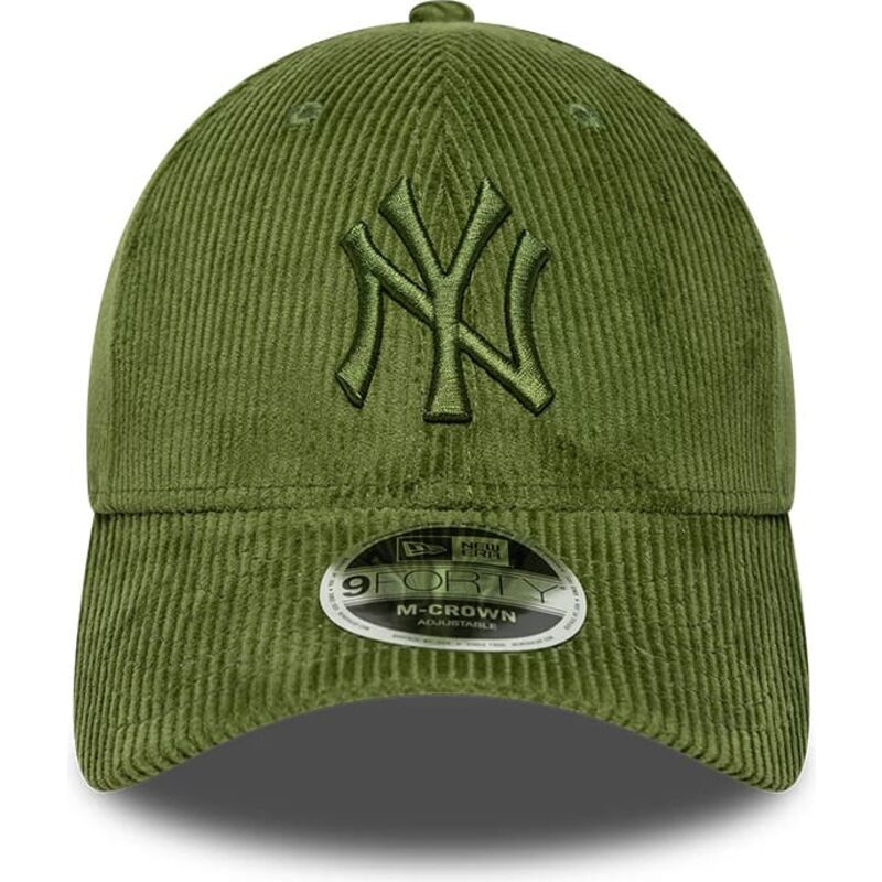 lippikset-kaareva-vihrea-saadettava-nauha-9forty-m-crown-cord-new-york-yankees-mlb-new-era