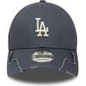 lippikset-kaareva-harmaa-saadettava-nauha-9forty-stitched-los-angeles-dodgers-mlb-new-era