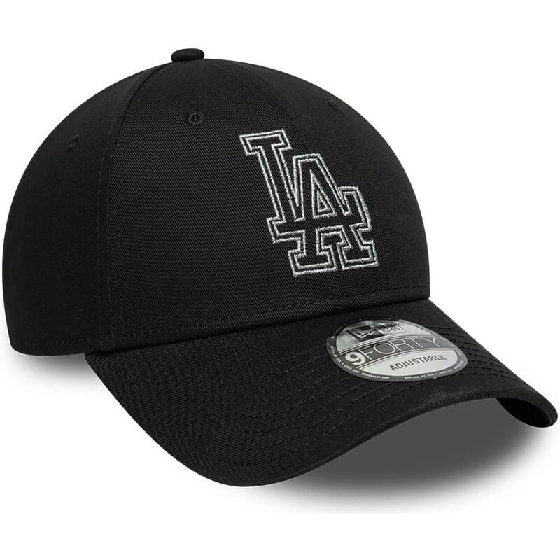 lippikset-kaareva-musta-saadettava-nauha-9forty-metallic-outline-los-angeles-dodgers-mlb-new-era lippikset-kaareva-musta-saadettava-nauha-9forty-metallic-outline-los-angeles-dodgers-mlb-new-era