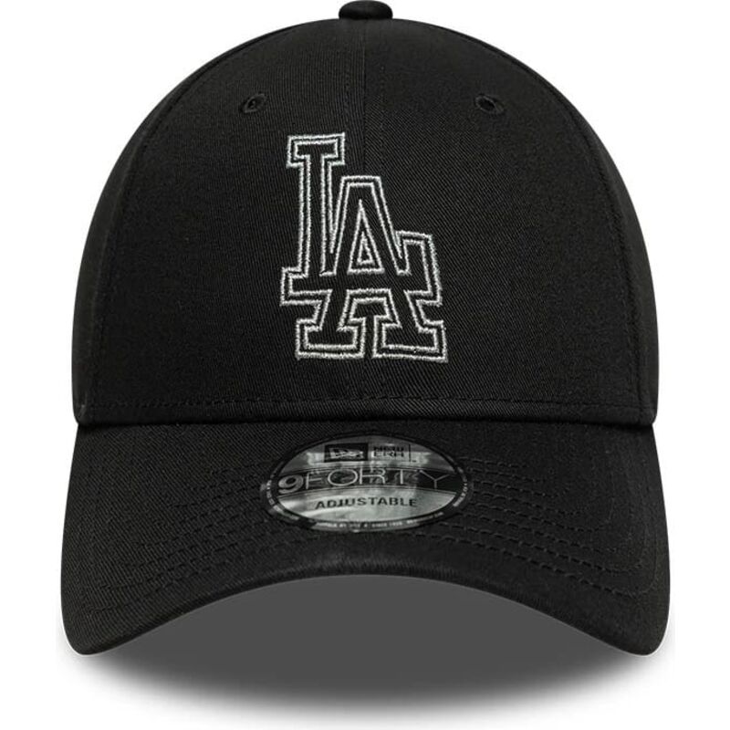 lippikset-kaareva-musta-saadettava-nauha-9forty-metallic-outline-los-angeles-dodgers-mlb-new-era lippikset-kaareva-musta-saadettava-nauha-9forty-metallic-outline-los-angeles-dodgers-mlb-new-era