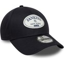 lippikset-kaareva-laivastonsininen-saadettava-nauha-9forty-patch-new-york-yankees-mlb-new-era