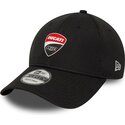 lippikset-kaareva-musta-saadettava-nauha-9forty-dashmark-mesh-ducati-motor-motogp-new-era