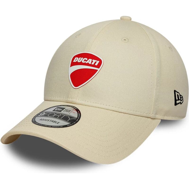 lippikset-kaareva-beige-saadettava-nauha-9forty-core-ducati-motor-motogp-new-era