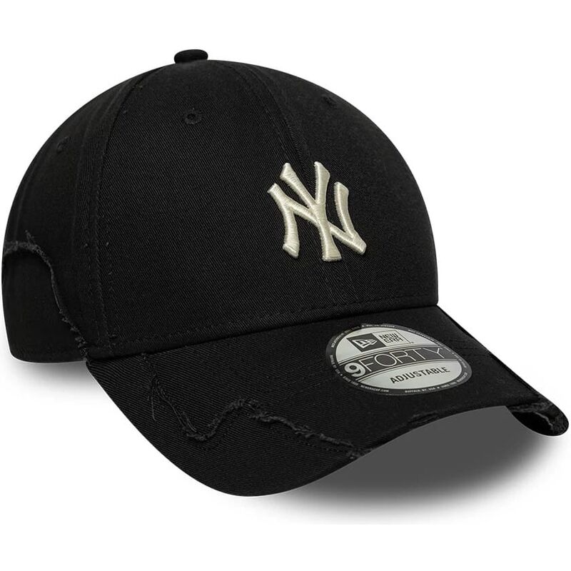 lippikset-kaareva-musta-saadettava-nauha-9forty-stitched-new-york-yankees-mlb-new-era