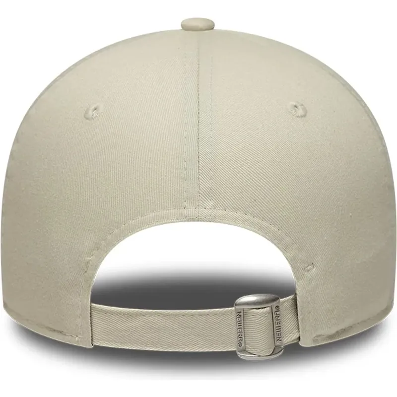 lippikset-kaareva-beige-saadettava-nauha-9forty-faux-pony-infill-los-angeles-dodgers-mlb-new-era